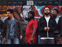 Tablet Screenshot of bandcalledfuse.com